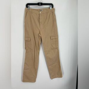 DeFacto Women’s Tan Cargo Pants with Utility Pockets size 8